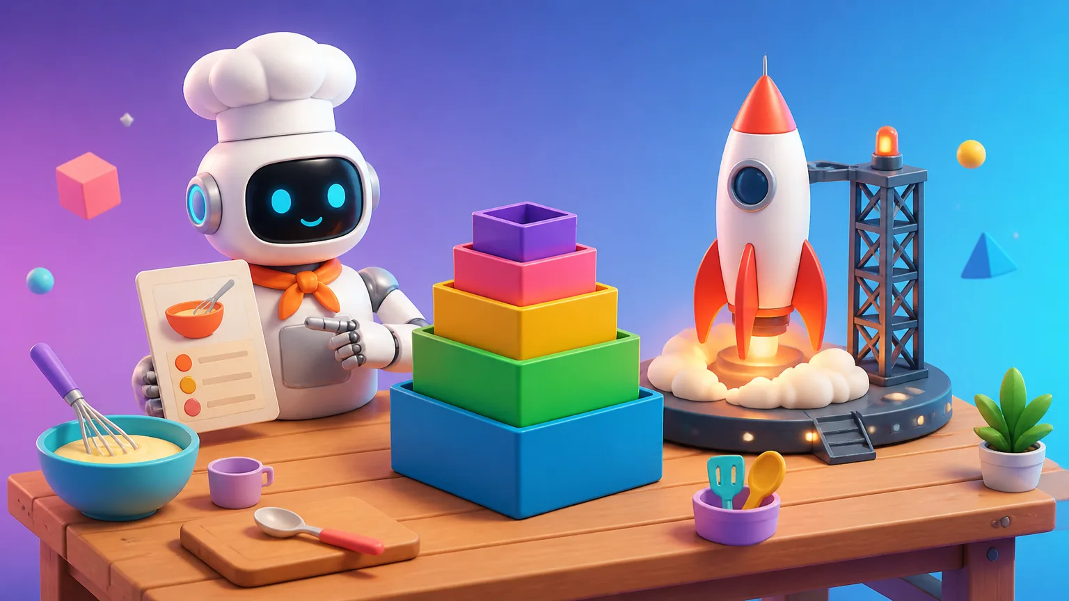 Boxes, Recipes, Rockets: Demystifying Data Structures and Algorithms