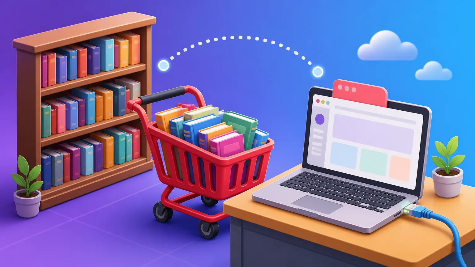 REST APIs, explained with a library, a cart, and a network tab